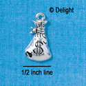 C2671 - Bag of Money - Silver Charm